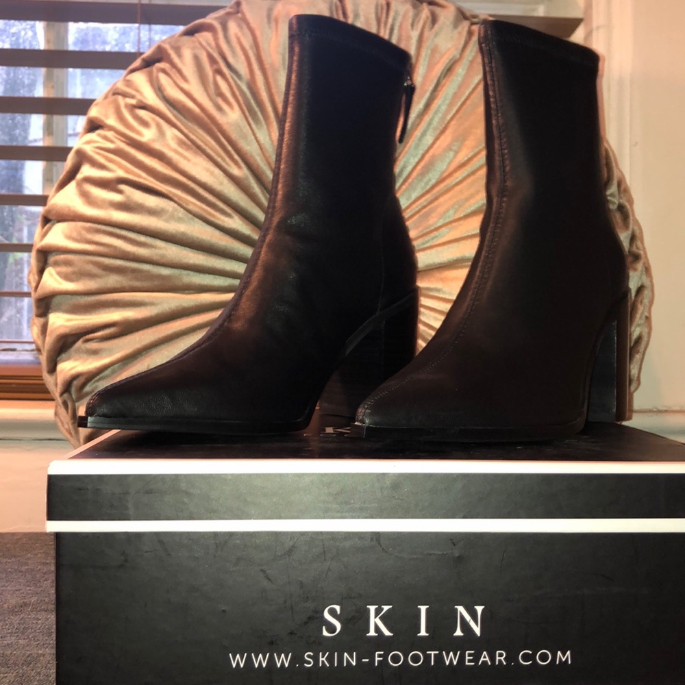 Australian BLACK LEATHER SAYLOR BOOT